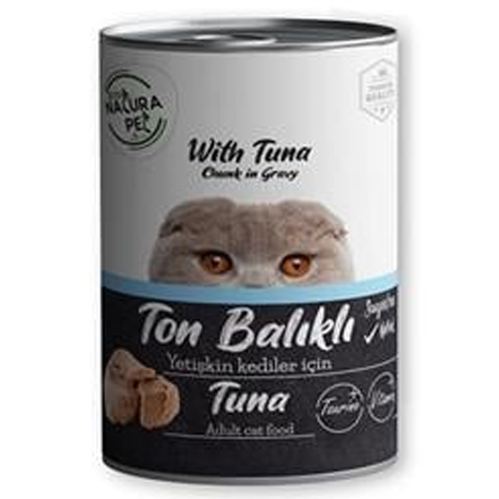 Eco Natura Pet Ton Balıklı Yetişkin Kedi Konservesi Gravy 400 Gr