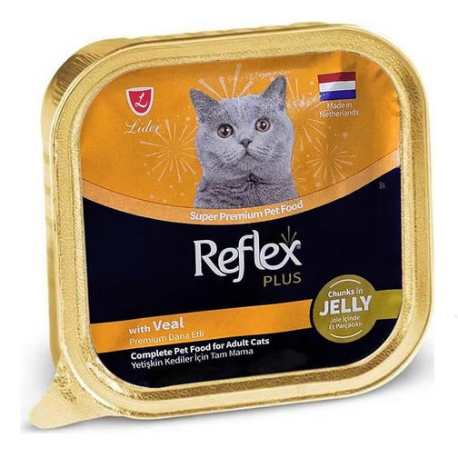 Reflex Plus Jöleli Dana Etli Kedi Konservesi 85 GR