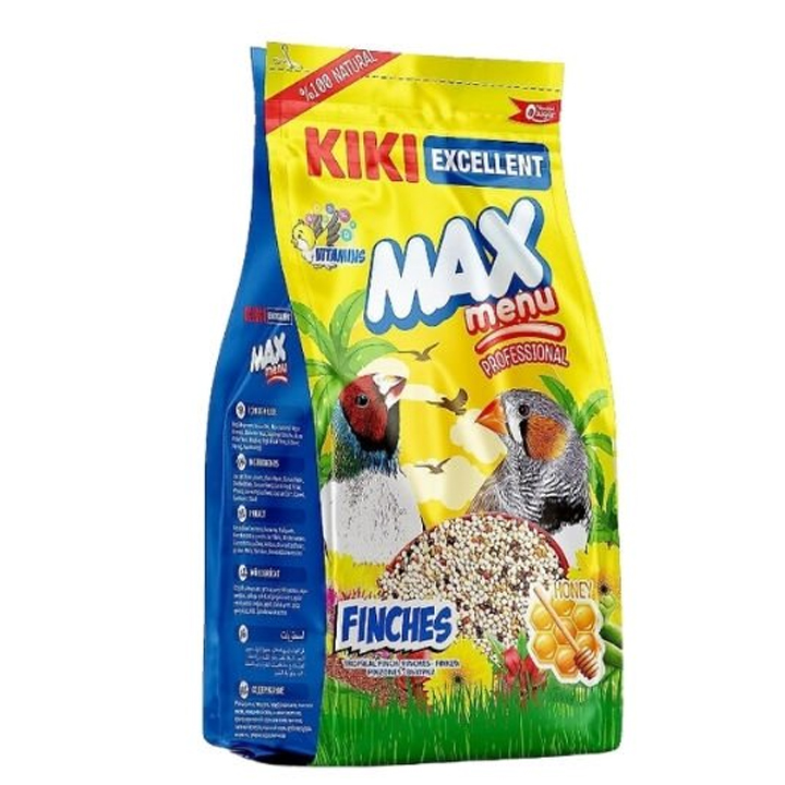 Kiki Excellent Max Menu Ballı Tropikal Finç Yemi 500 Gr