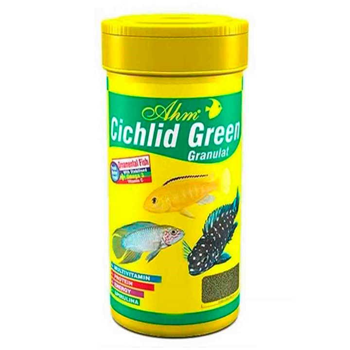 Ahm Cichlid Green Granulat 100ml 40gr