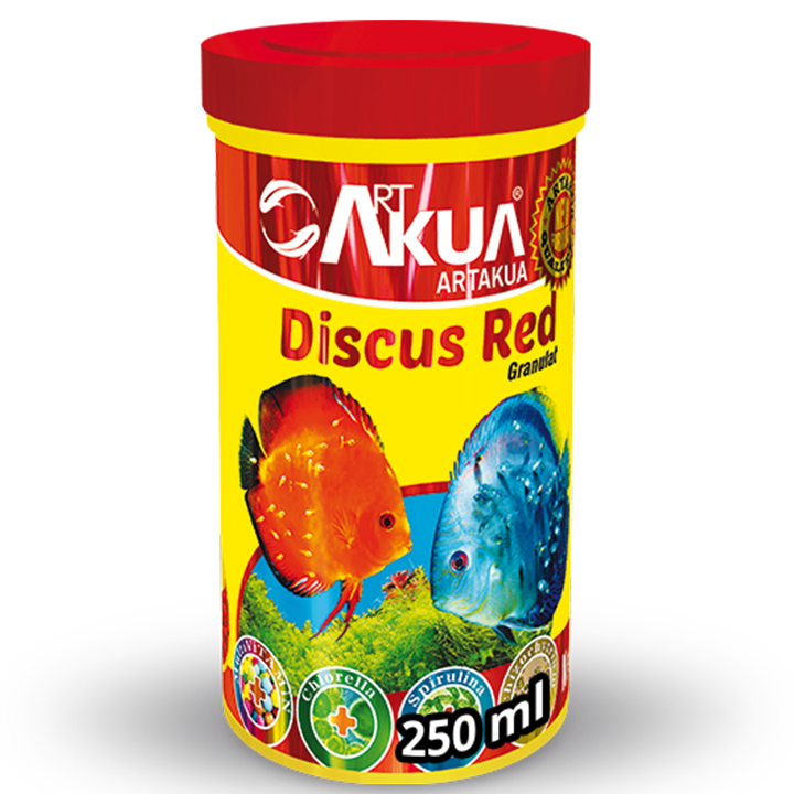 Art Akua Discus Red Granulat Balık Yemi 250ml/100gr
