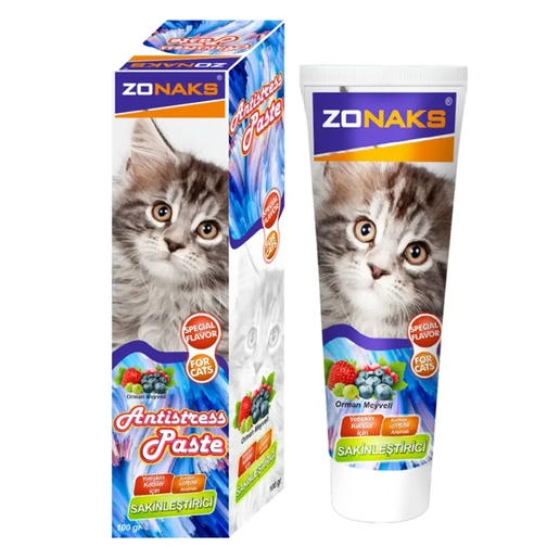 Zonaks Antistress Paste Kedi Sakinleştirici ve Keyiflendirici Macun 100 Gr.