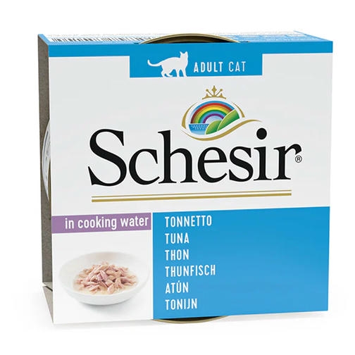 Schesir In Cooking Water - Ton Balıklı Yetişkin Kedi Konservesi 85gr