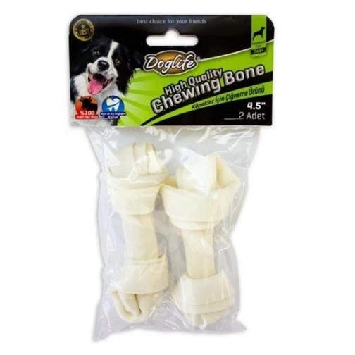 Doglife Ağız Sağlığı Destekleyici Düğümlü Kemik 10,5cm 30gr (2'li)