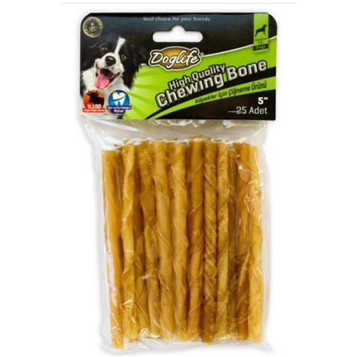 Doglife Burgu Çubuk Naturel 5-6 Gr 25’Li