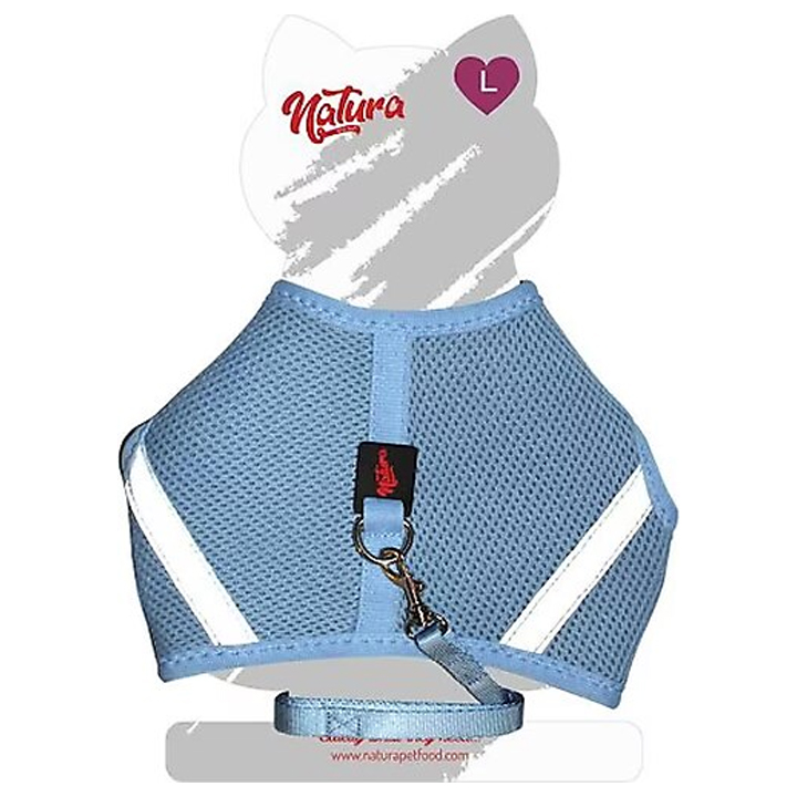 Natura Aır Net Herness Kedi Göğüs Tasması Açık Mavi