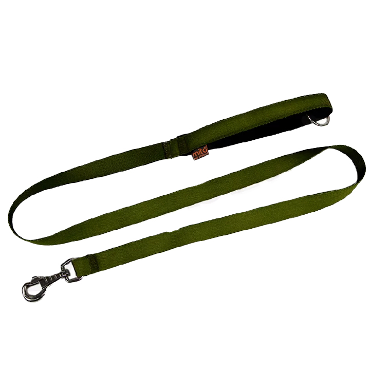 Mita Dayanıklı Köpek Gezdirme Tasması/Kayışı 120 Cm Haki