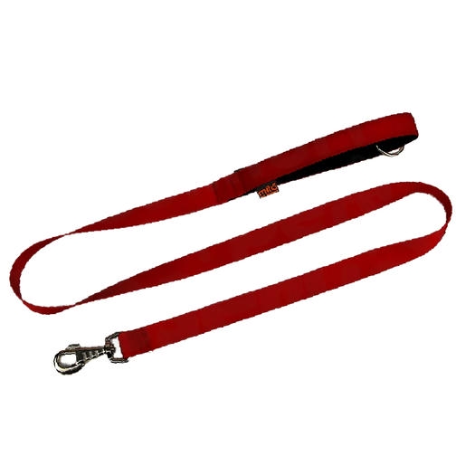 Mita Dayanıklı Köpek Gezdirme Tasması/Kayışı 120 Cm Kırmızı
