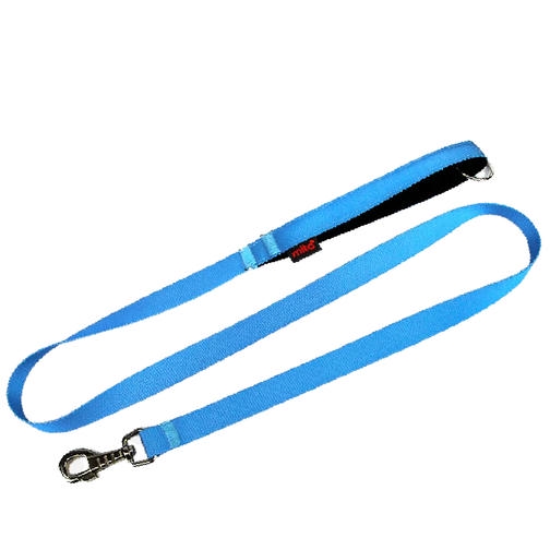 Mita Dayanıklı Köpek Gezdirme Tasması/Kayışı 2x120 Cm Turkuaz