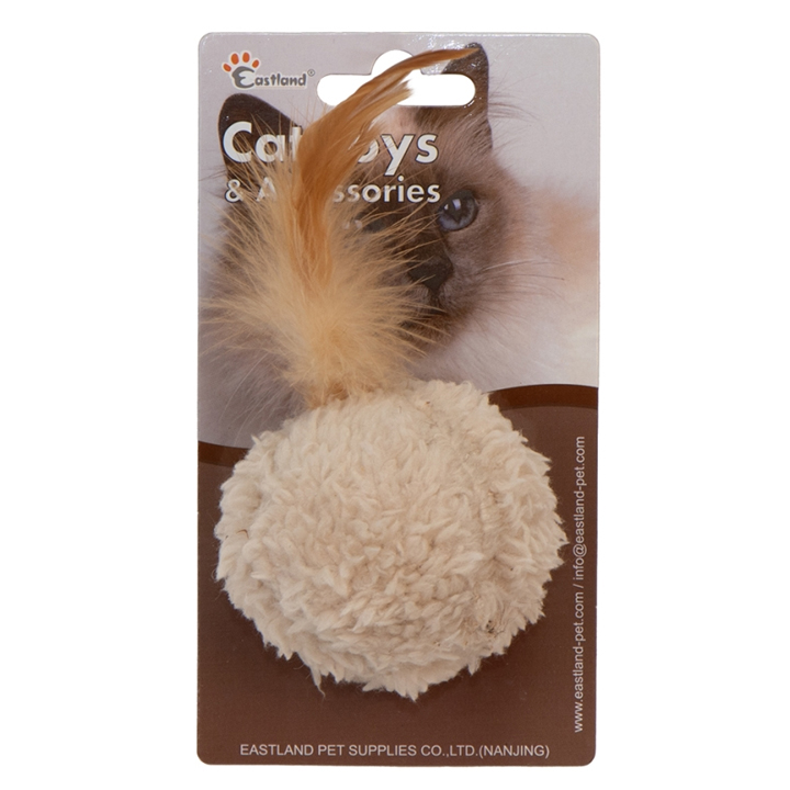 Eastland Catnipli Tüylü Keçe Kedi Oyun Topu 5cm