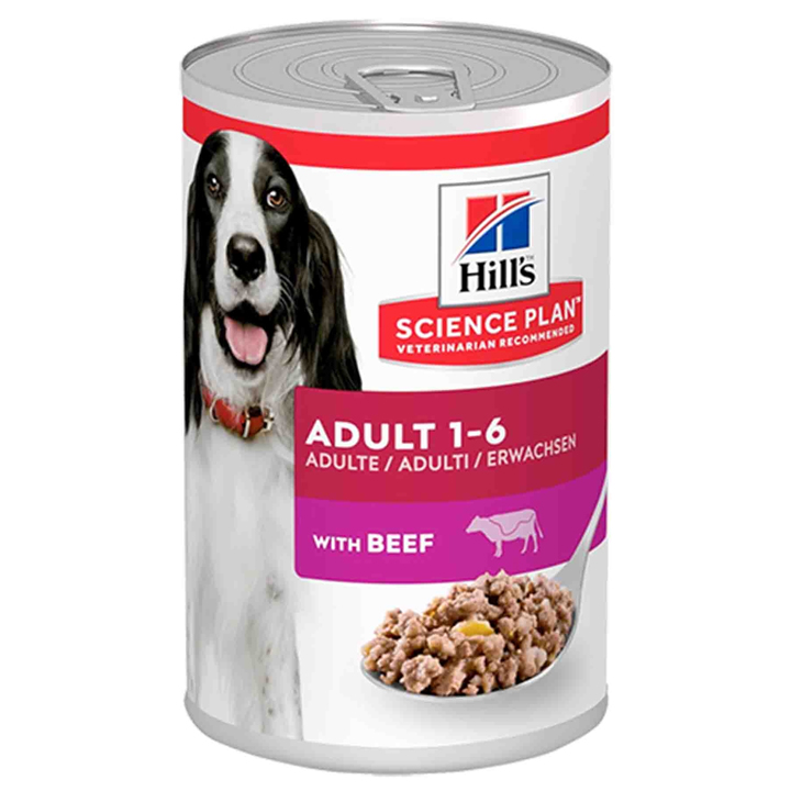 Hill's SCIENCE PLAN Sığır Etli Yetişkin Köpek Konservesi 370gr