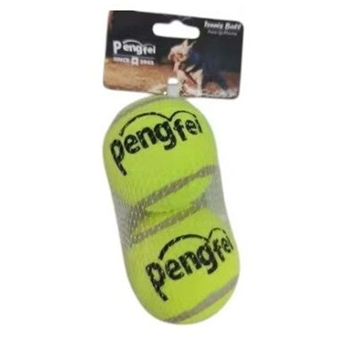 Pengfei Köpek Oyun Tenis Topu 7.5cm 2'li Orta Boy