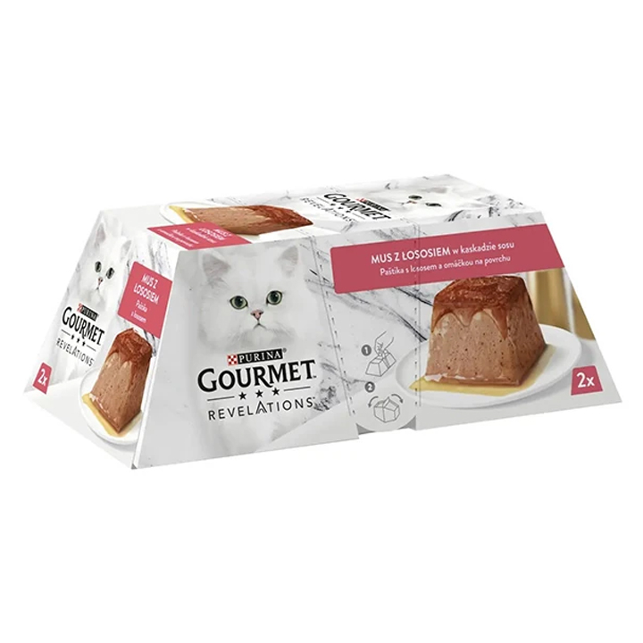 Gourmet Revelations Somonlu Kedi Konservesi 2x57gr