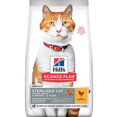Hills Tavuklu Kısırlaştırılmış Kedi Maması 1,5 Kg