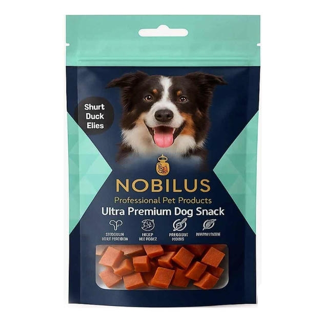 Nobilus Köpek Ödül Maması Ördekli Küpler 80 Gr