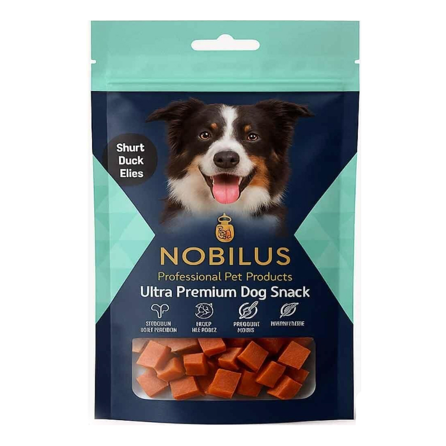 Nobilus Köpek Ödül Maması Ördekli Küpler 80 Gr