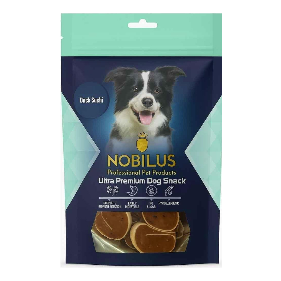 Nobilus Köpek Ödül Maması Ördekli Sushi 80 Gr
