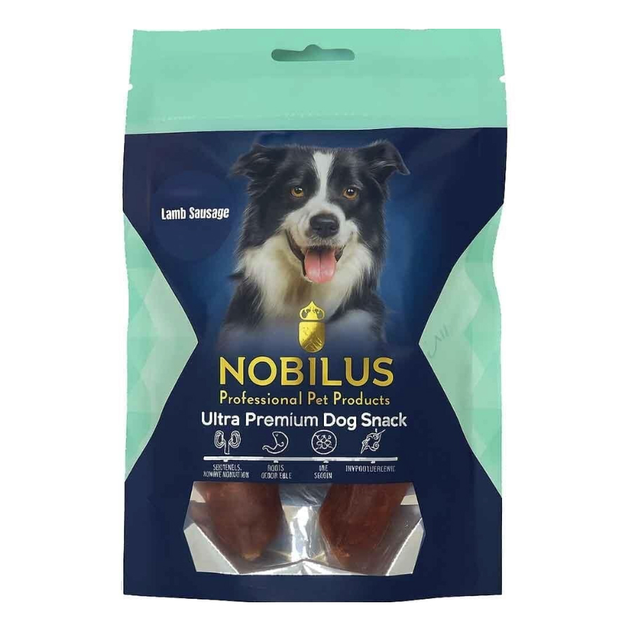Nobilus Köpek Ödül Maması Kuzu Etli Sosis 80 Gr