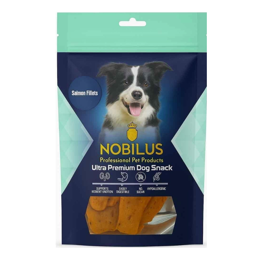 Nobilus Köpek Ödül Maması Somon Fileto 80 Gr