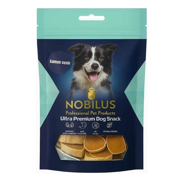 Nobilus Köpek Ödül Maması Somon Sushi 80 Gr