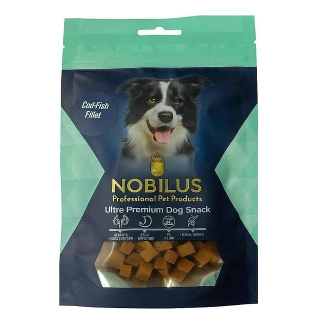 Nobilus Köpek Ödül Maması Morina Balığı Lezzet Küpleri 80 Gr