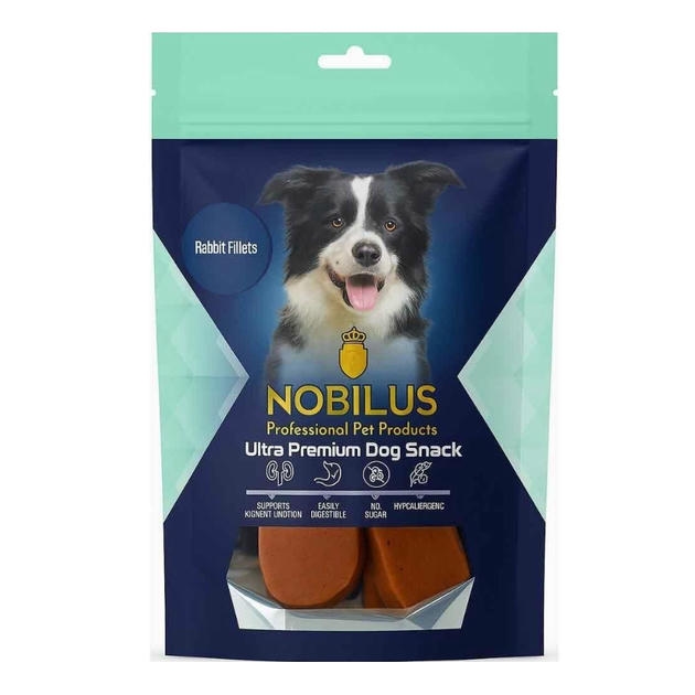 Nobilus Köpek Ödül Maması Tavşan Fileto 80 Gr