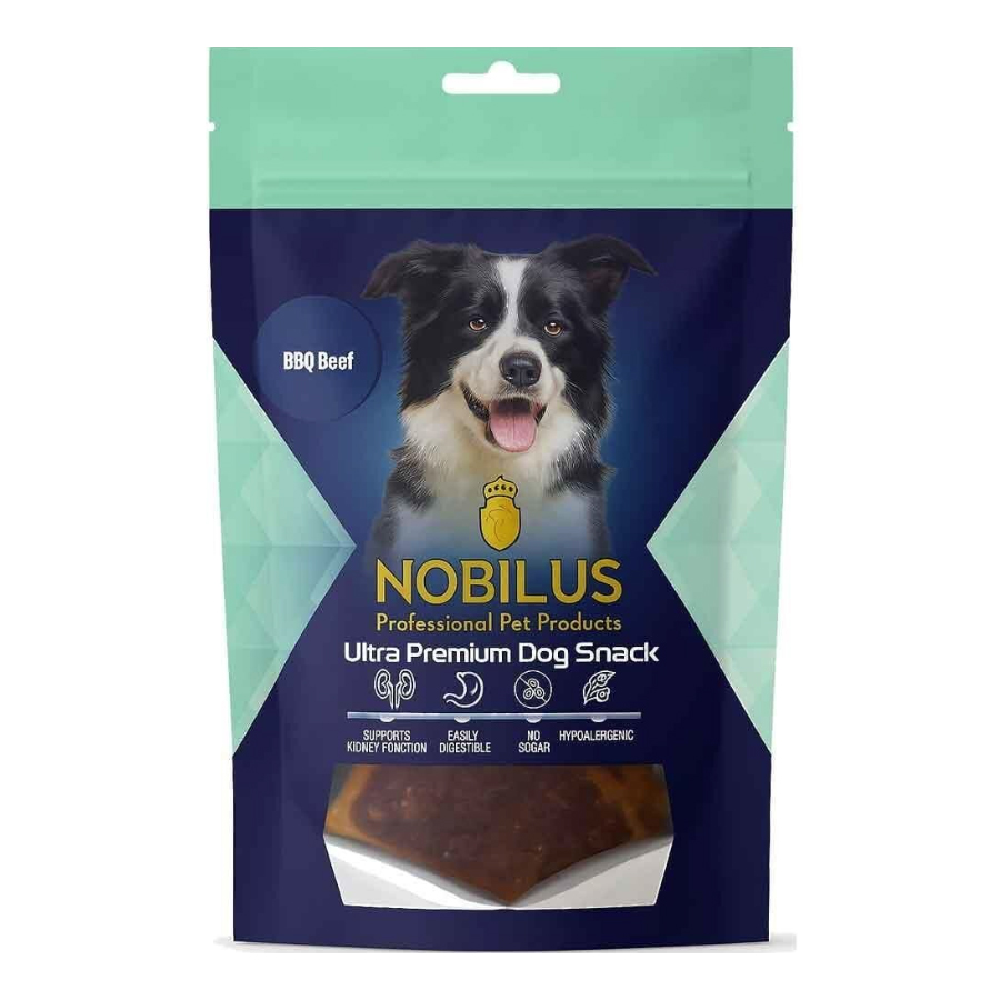 Nobilus Köpek Ödül Maması Barbekü Soslu Biftek 80 Gr