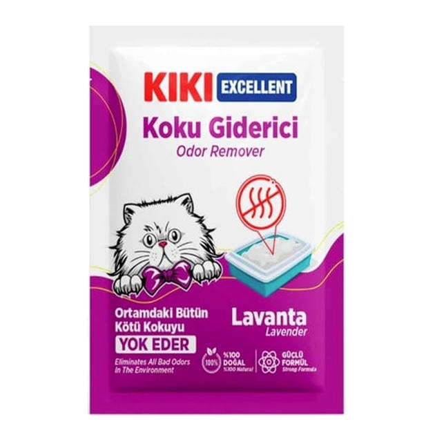 Kiki Excellent Kedi Koku Giderici Lavanta Kokulu 25 Gr