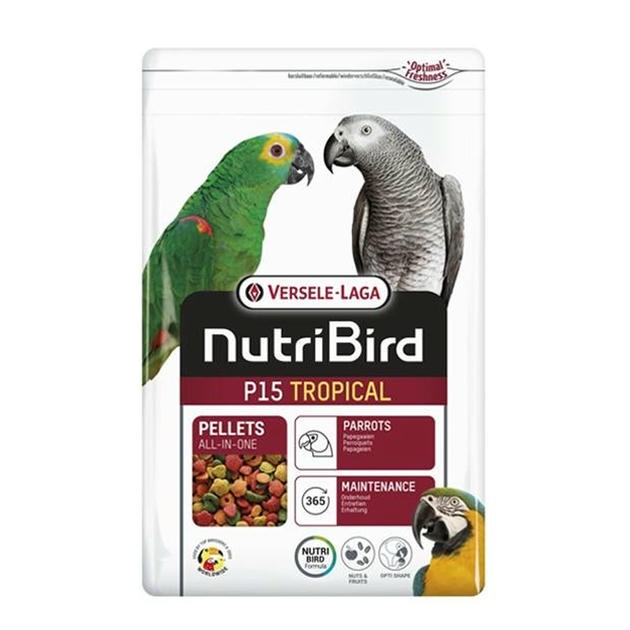 Versele Laga Nutribird P15 Pelet Tropical Papağan Yemi 1 Kg