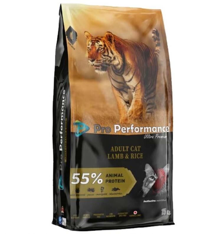 Pro Performance Yetişkin Kuzu Pirinç Kedi Maması 15 Kg