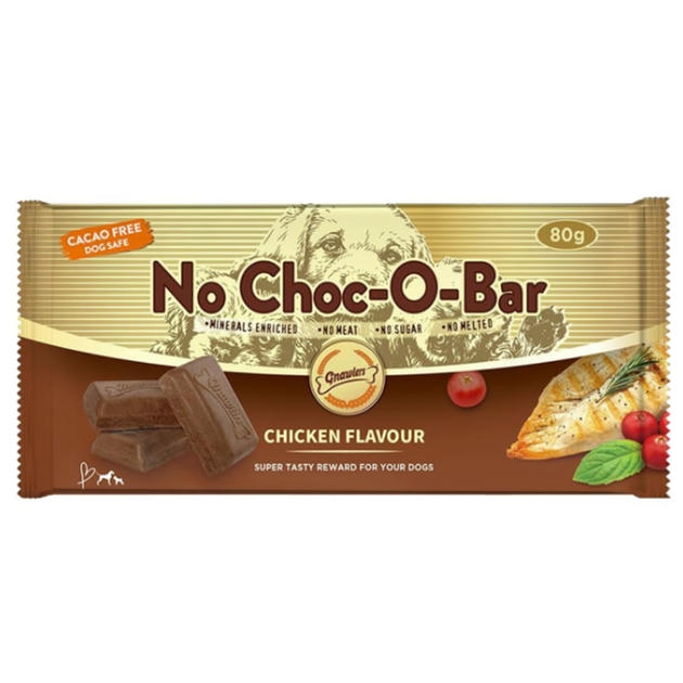 Gnawlers No Choc-O-Bar Tavuklu Köpek Ödülü 80 gr