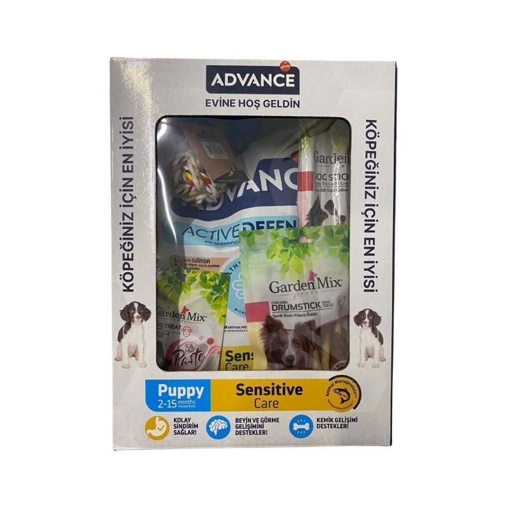 Advance Somonlu Yavru Köpek Maması 3 Kg Evine Hoşgeldin Kiti