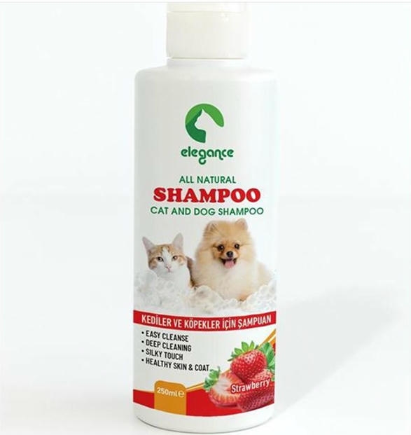 Elegance Kedi Köpek Şampuanı Çilekli 250 ML