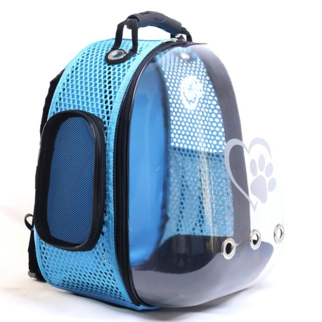 Migno Nexus Astronot Model Kedi Köpek Taşıma Çantası Turkuaz (44x34x32 cm)