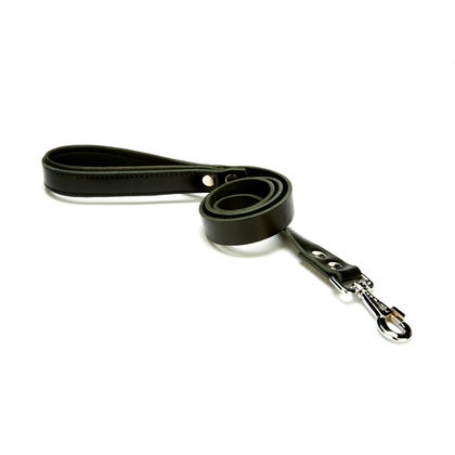 Doggie Comfort Klasik Köpek Gezdirme Siyah Kayışı GZT-25