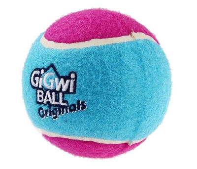 Gigwi Ball 3 lü Tenis Topu Köpek Oyuncağı 6 cm