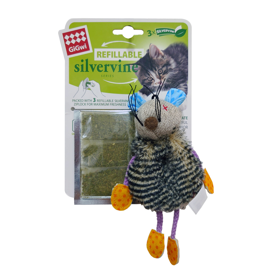 Gigwi Catnipli (Doldurulabilir) Fare Kedi Oyuncağı