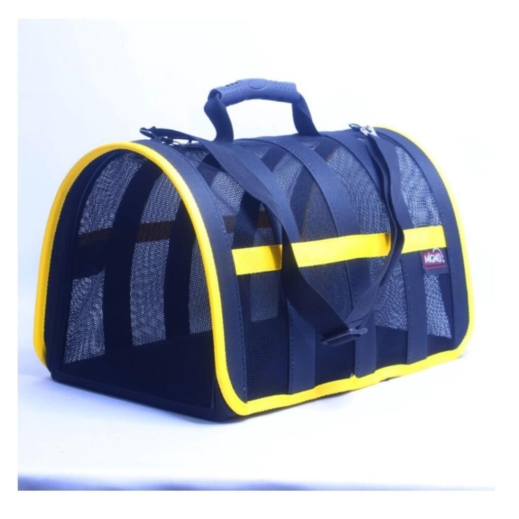 MİGNO FLYBAG Astra Fileli Kedi Köpek Taşıma Çantası - Sarı
