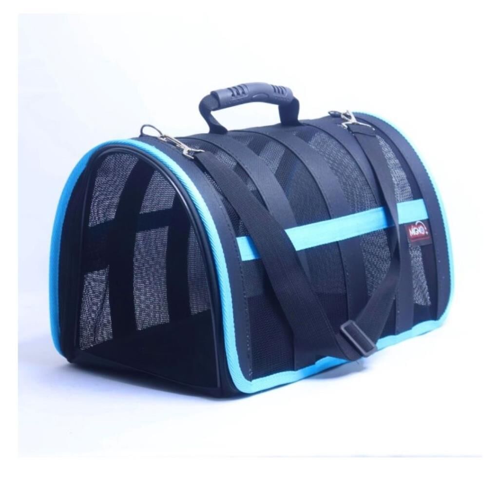 MİGNO FLYBAG Astra Fileli Kedi Köpek Taşıma Çantası - Turkuaz