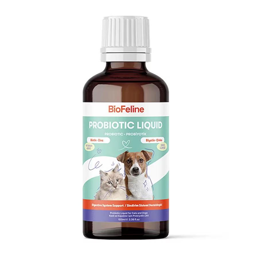 BioFeline Kedi ve Köpekler İçin Sıvı Probiyotik 100 ml