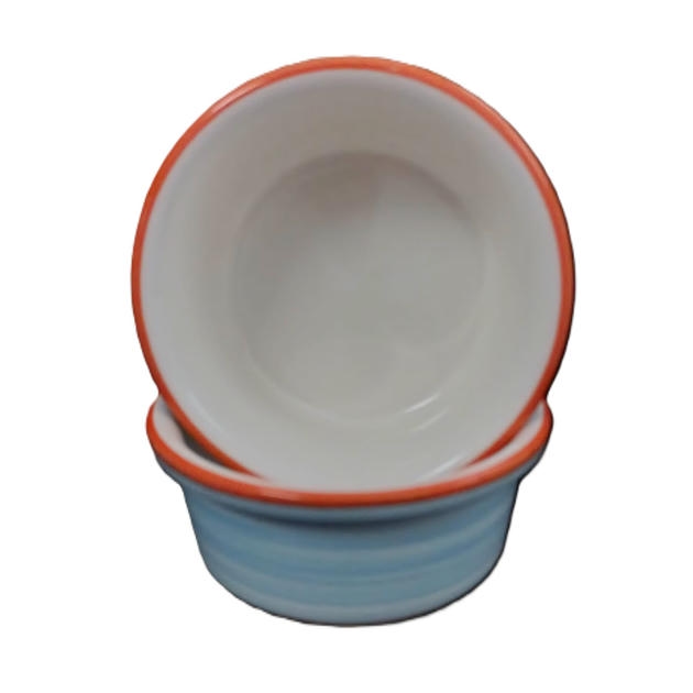 Raccoon Turnet Kedi ve Köpekler İçin Seramik Mama Kabı Mavi 300 ml