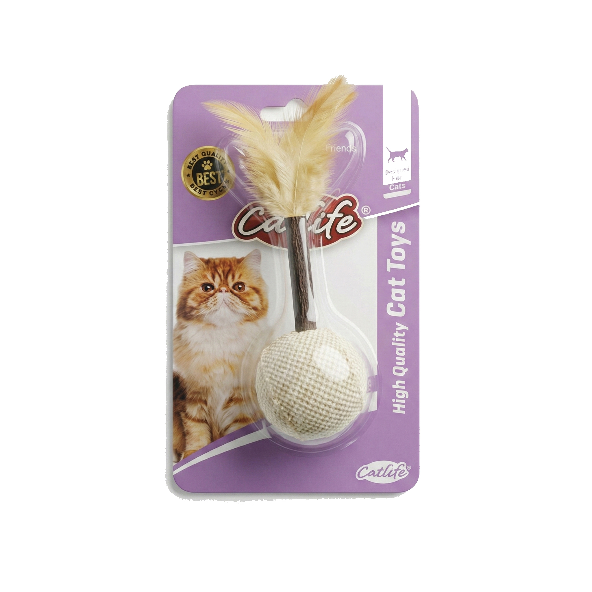 Catlife Tüylü Hacı Yatmaz Kedi Oyuncağı