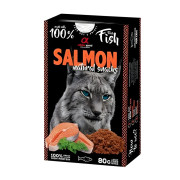 Alpha Spirit Doğal Atıştırmalık Kedi Ödül Maması Somonlu 80 gr