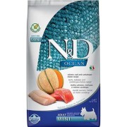 N&D Ocean Tahılsız Somonlu, Morina Balıklı ve Kavunlu 2,5 Kg Küçük Irk Yetişkin Köpek Maması
