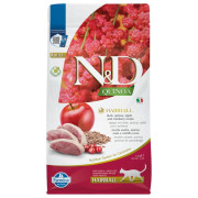 N&D Quinoa Hairball Tahılsız Ördekli, Kinoalı, Elmalı ve Kızılcıklı 1,5 Kg Tüy Yumağı Kontrolü Yetişkin Kedi Maması