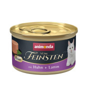 Animonda Vom Feinsten Tavuklu ve Kuzulu Yetişkin Kedi Konservesi 85gr