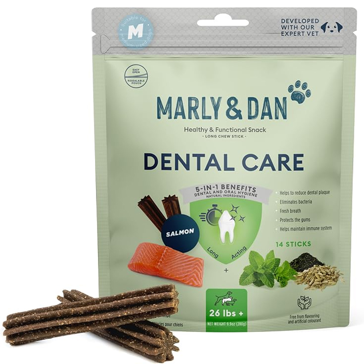 Marly & Dan Dental Care - Ağız Kokusu Giderici Diş Bakım Çubuğu M/L - 140gr 