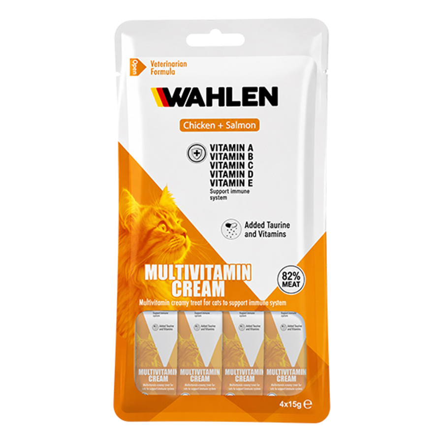 Wahlen Multivitamin Krema Kedi Ödülü 4x15 gr