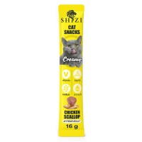 Shizi Creamy Tavuklu ve Deniz Tarağı Krema Kedi Ödülü 16 gr
