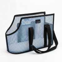 Migno Omuz Askılı Kedi ve Küçük Irk Köpek Taşıma Çantası 34x54 cm (Açık Mavi)